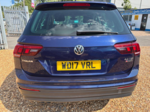2017 Volkswagen Tiguan 2.0 Tdi Se DSG 4motion Euro 6 (s/s) 5dr in Blue — image 6