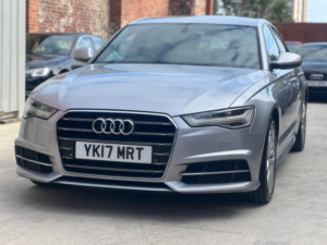 2017 Audi A6 Saloon 2.0 Tdi Ultra S Line S Tronic Euro 6 (s/s) 4dr in Silver — image 3