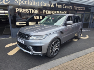 2021 Land Rover Range Rover Sport 3.0 D300 Mhev Hse Silver in Grey — image 6