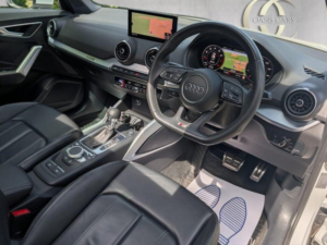2017 Audi Q2 1.4 Tfsi Cod S Line S Tronic Euro 6 (s/s) 5dr in White — image 3