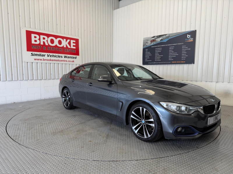 2016 BMW 4 Series Gran Coupe 2.0 420d Sport Euro 6 (s/s) 5dr in Grey — image 1