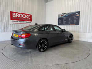 2016 BMW 4 Series Gran Coupe 2.0 420d Sport Euro 6 (s/s) 5dr in Grey — image 4