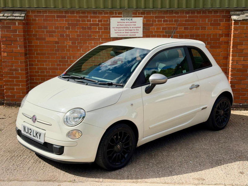 2012 Fiat 500 0.9 Twinair Euro 5 (s/s) 3dr in White — image 1