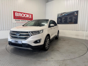 2018 Ford Edge 2.0 Tdci Titanium AWD Euro 6 (s/s) 5dr in White — image 6