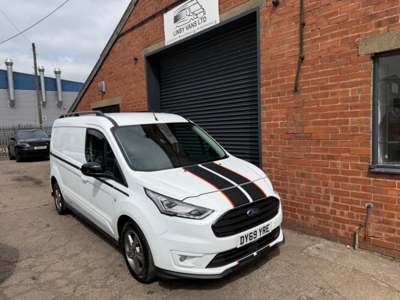 2019 Ford Transit Connect 1.5 240 Ecoblue Sport L2 Euro 6 (s/s) 5dr in White — image 1