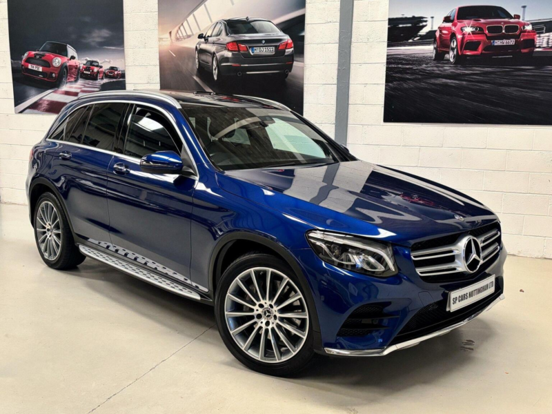 2018 Mercedes-Benz Glc 3.0 Glc350d V6 Amg Line (premium) G-Tronic 4matic Euro 6 (s/s) 5dr in Blue — image 1