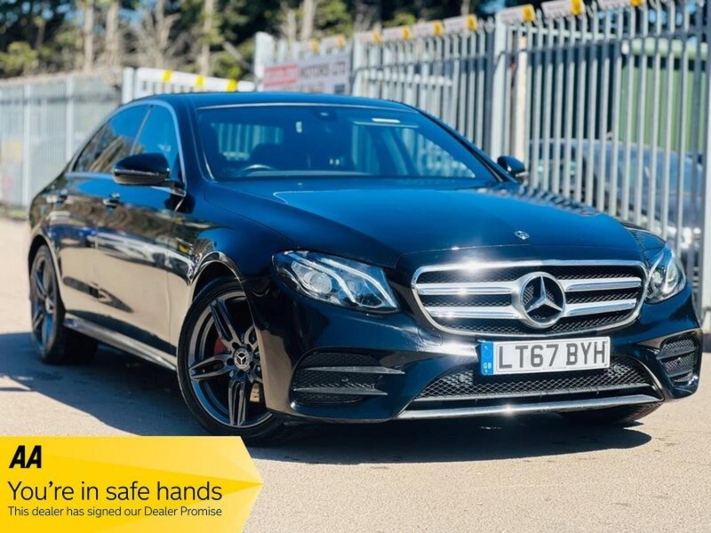 2017 Mercedes-Benz E Class 2.0 E220d Amg Line G-Tronic+ Euro 6 (s/s) 4dr in Black — image 1