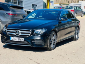 2017 Mercedes-Benz E Class 2.0 E220d Amg Line G-Tronic+ Euro 6 (s/s) 4dr in Black — image 4