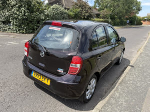 2013 Nissan Micra 1.2 12v Acenta in Black — image 4