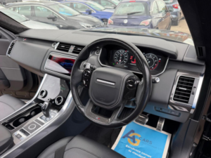 2022 Land Rover Range Rover Sport 5.0 P575 V8 Svr Carbon Edition Auto 4WD Euro 6 (s/s) 5dr in Black — image 2