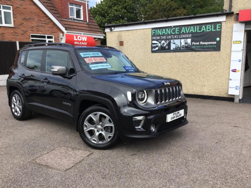 2019 Jeep Renegade 1.0 Gse T3 Limited Euro 6 (s/s) 5dr in Black — image 1