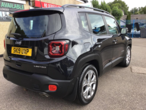 2019 Jeep Renegade 1.0 Gse T3 Limited Euro 6 (s/s) 5dr in Black — image 3