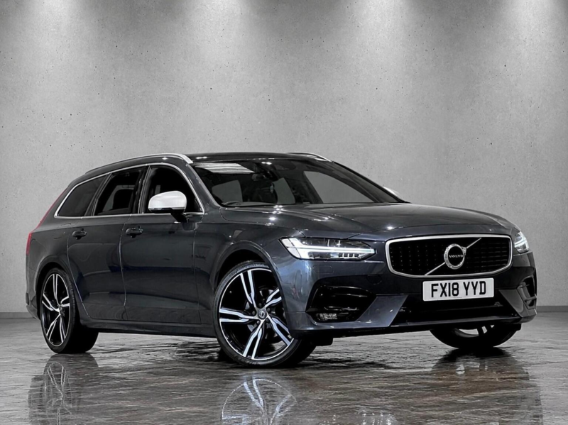 2018 Volvo V90 2.0 D4 R-Design Pro Auto Euro 6 (s/s) 5dr in Grey — image 1