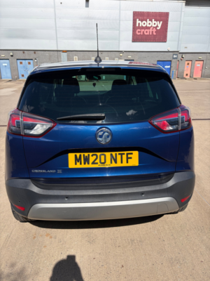 2020 Vauxhall Crossland X 1.2 Elite Nav SUV 5dr Petrol Manual Euro 6 (s/s) (83 Ps) in Blue — image 3