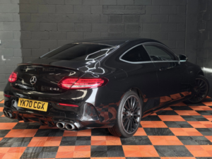 2020 Mercedes-Benz C Class 3.0 C43 V6 Amg Coupe 2dr Petrol G-Tronic+ 4matic Euro 6 (s/s) (390 Ps) in Black — image 2
