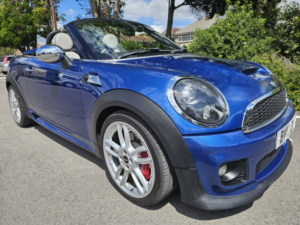 2012 MINI Roadster 1.6 John Cooper Works Roadster in Blue — image 3