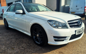 2014 Mercedes-Benz C Class C220 Cdi Amg Sport Edition Premium Plus in White — image 3