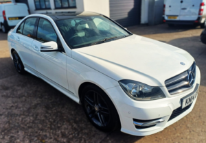 2014 Mercedes-Benz C Class C220 Cdi Amg Sport Edition Premium Plus in White — image 4
