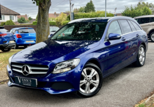 2017 Mercedes-Benz C Class 2.0 C200 Se Executive Edition in Blue — image 3