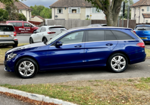 2017 Mercedes-Benz C Class 2.0 C200 Se Executive Edition in Blue — image 4