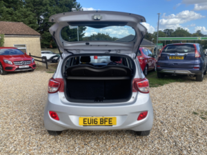 2016 Hyundai I10 1.0 I10 Prem 1.0 Bd (blue Int) in Grey — image 5