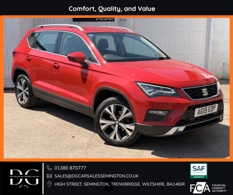 2019 SEAT Ateca 1.5 Tsi Evo Se Technology in Red — image 1
