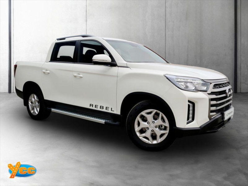 2026 Kgm Musso 2.2d Rebel Pickup Double Cab 4dr Diesel Auto 4WD Euro 6 (202 Ps) in White — image 1