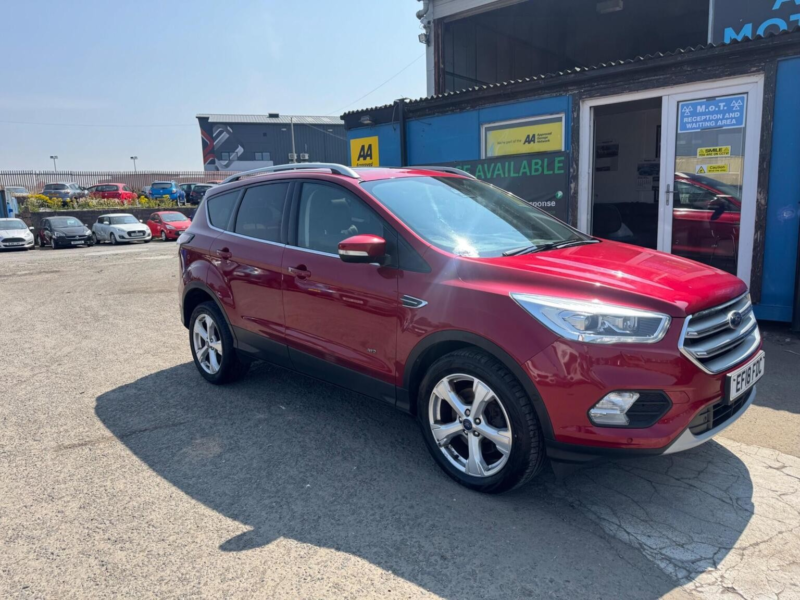 2018 Ford Kuga 2.0 Tdci Titanium X Powershift AWD Euro 6 (s/s) 5dr in Red — image 1