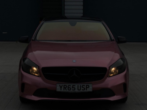 2015 Mercedes-Benz A Class 1.5 A180d Sport (executive) Euro 6 (s/s) 5dr in Pink — image 4