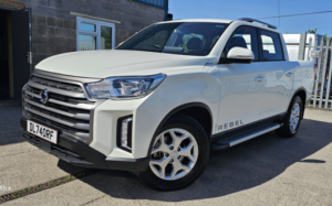 2025 Kgm Musso 2.2d Rebel Auto 4WD Euro 6 4dr in White — image 3