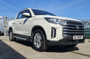 2025 Kgm Musso 2.2d Rebel Auto 4WD Euro 6 4dr in White — image 5