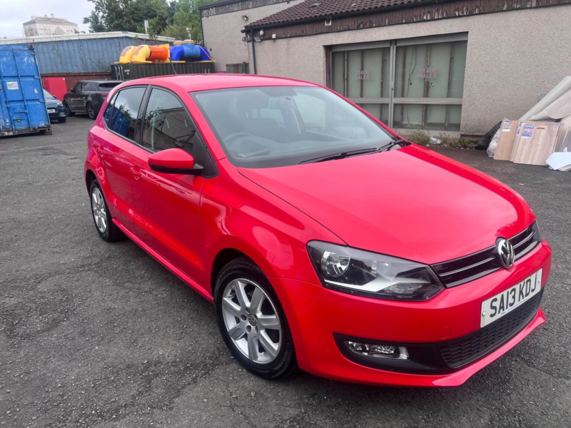 2013 Volkswagen Polo 1.2 Match Euro 5 5dr in Red — image 1