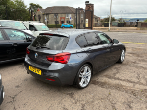 2019 BMW 1 Series 2.0 118d M Sport Shadow Edition Hatchback 5dr Diesel Manual Euro 6 (s/s) (150 Ps) in Grey — image 3