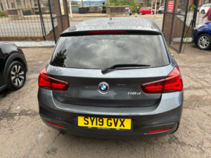 2019 BMW 1 Series 2.0 118d M Sport Shadow Edition Hatchback 5dr Diesel Manual Euro 6 (s/s) (150 Ps) in Grey — image 4