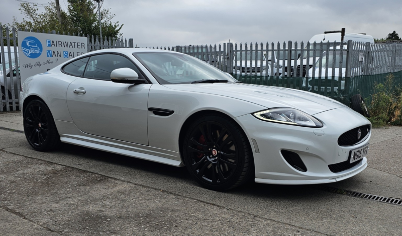 2015 Jaguar Xk 5.0 V8 Dynamic R Auto Euro 5 2dr in White — image 1