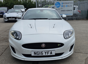 2015 Jaguar Xk 5.0 V8 Dynamic R Auto Euro 5 2dr in White — image 3