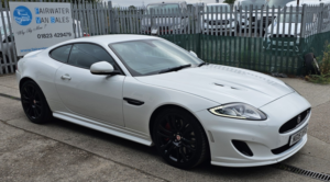 2015 Jaguar Xk 5.0 V8 Dynamic R Auto Euro 5 2dr in White — image 4
