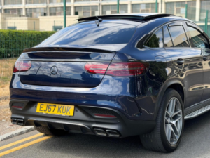 2017 Mercedes-Benz Gle 3.0 Gle350d V6 Designo Line Coupe G-Tronic 4matic Euro 6 (s/s) 5dr in Blue — image 2