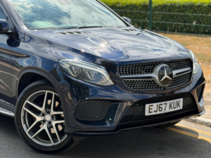 2017 Mercedes-Benz Gle 3.0 Gle350d V6 Designo Line Coupe G-Tronic 4matic Euro 6 (s/s) 5dr in Blue — image 6