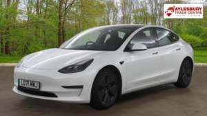 2021 Tesla Model 3 (dual Motor) Long Range Auto 4wde 4dr in White — image 2