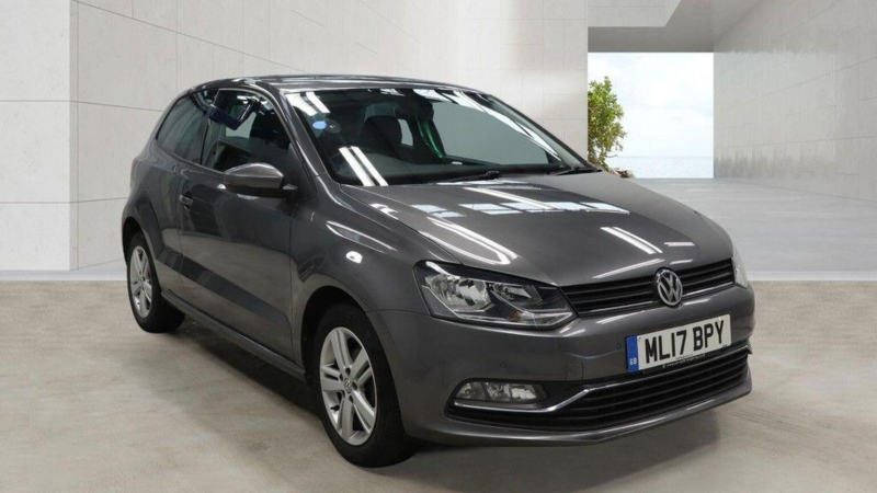 2017 Volkswagen Polo 1.0 Bluemotion Tech Match Edition Euro 6 (s/s) 3dr in Grey — image 1