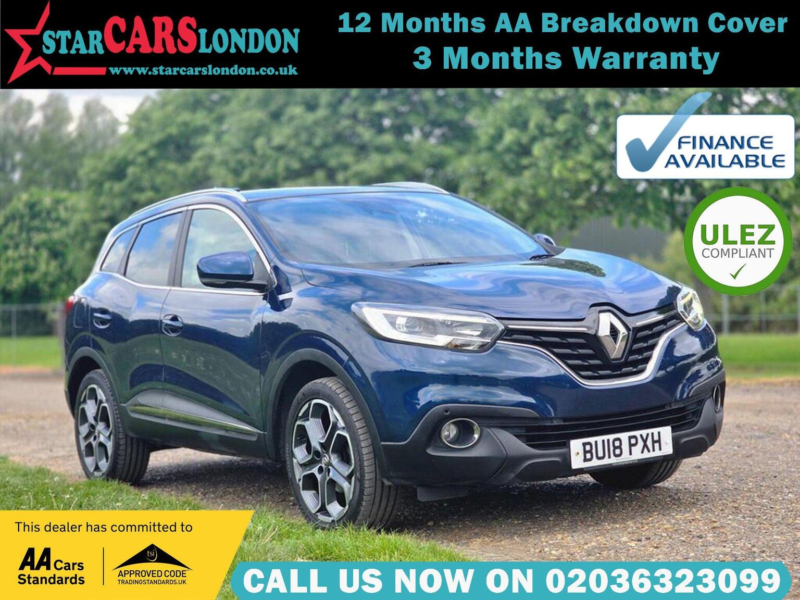 2018 Renault Kadjar 1.5 Dci Dynamique S Nav Edc Euro 6 (s/s) 5dr in Blue — image 1