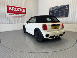 2017 MINI Convertible 2.0 John Cooper Works Euro 6 (s/s) 2dr in White — image 6