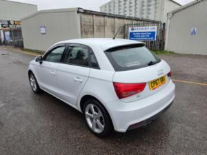 2017 Audi A1 1.4 Tfsi Sport Sportback Euro 6 (s/s) 5dr in White — image 4