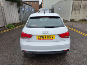 2017 Audi A1 1.4 Tfsi Sport Sportback Euro 6 (s/s) 5dr in White — image 5