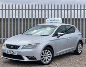 2015 SEAT Leon 1.2 Tsi Se Euro 6 (s/s) 5dr in Silver — image 2