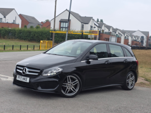 2017 Mercedes-Benz B Class 1.5 B180d Amg Line MPV 5dr Diesel 7g-Dct Euro 6 (s/s) (109 Ps) in Black — image 3