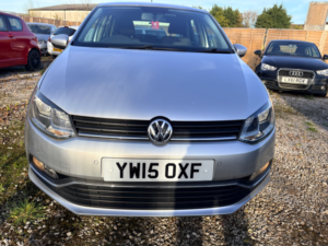 2015 Volkswagen Polo 1.2 Tsi Bluemotion Tech Se Hatchback 5dr Petrol DSG Euro 6 (s/s) (90 Ps) in Silver — image 3