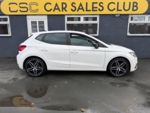 2018 SEAT Ibiza 1.0 Tsi Fr Euro 6 (s/s) 5dr in White — image 3