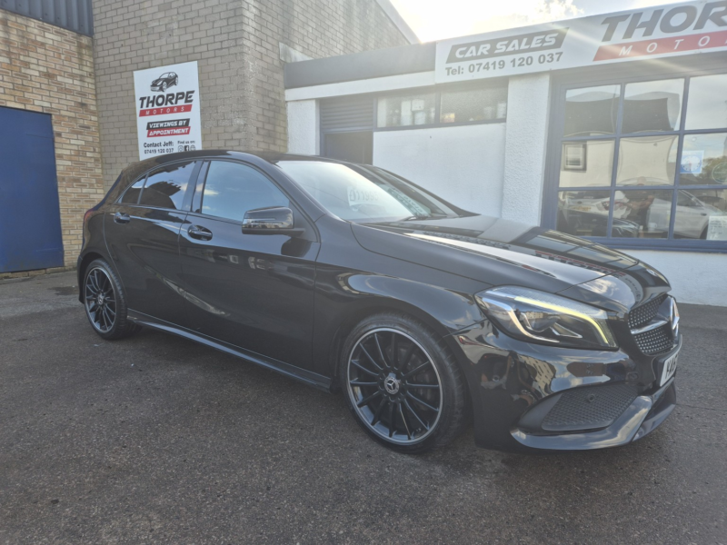 2018 Mercedes-Benz A Class 2.1 A200d Amg Line in Black — image 1